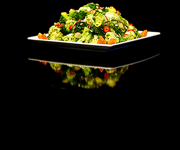 Broccoli and cauliflower Salad